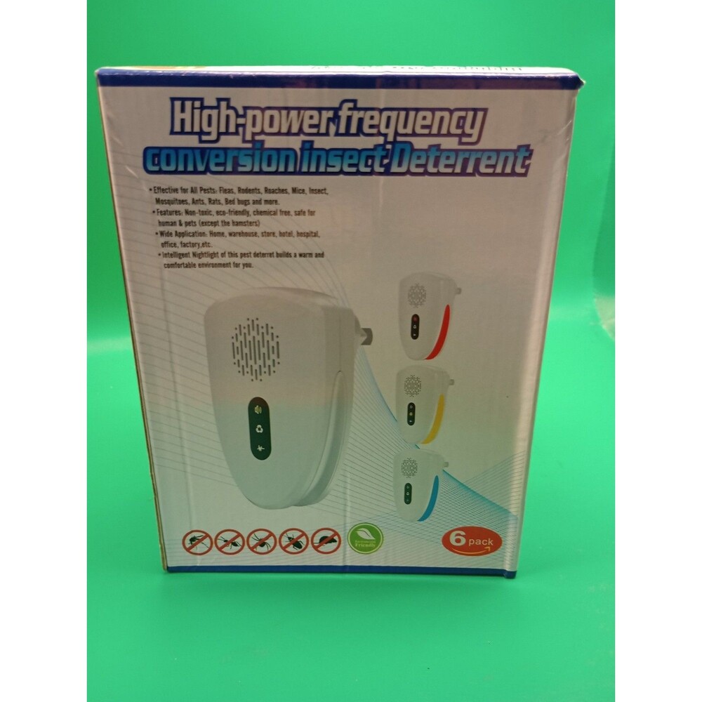 High-Power Frequency Conversion Insect Repellent - 6 Pack Pest Control DIY - Picture 3 of 5
